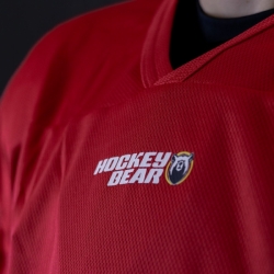 Hráčský tréninkový dres Hockey Bear Červený Youth